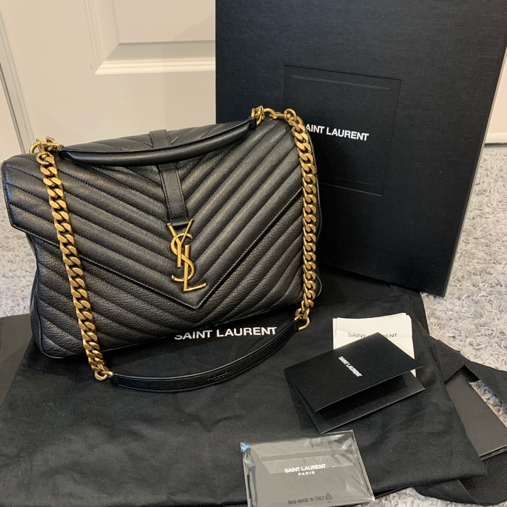 YSL Saint Laurent College Bag